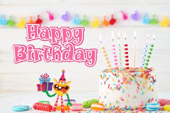 Thumbnail 2 of Birthday Font