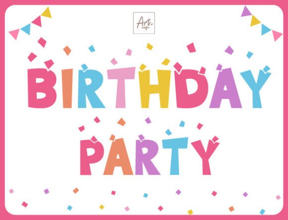 Main preview of Birthday Party Font