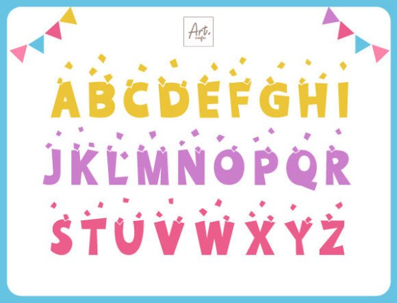 Thumbnail 2 of Birthday Party Font