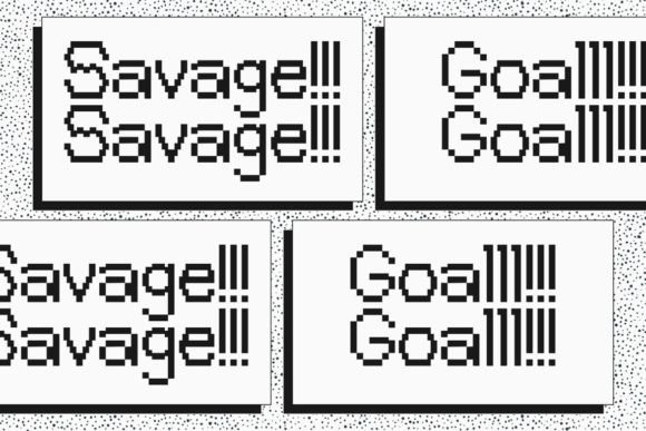 Thumbnail 4 of Bitroad Font