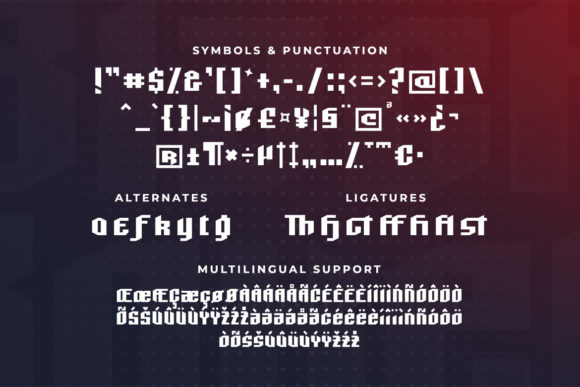 Thumbnail 3 of Black Boxer Font