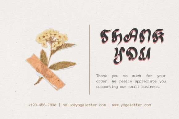 Thumbnail 2 of Black Faster Font