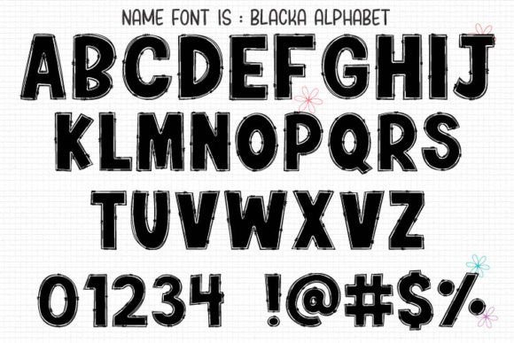 Thumbnail 2 of Black Font