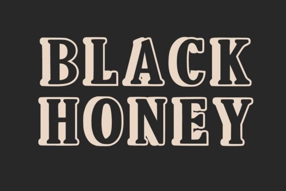 Thumbnail 3 of Black Honey Font