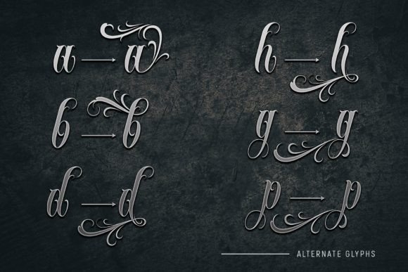 Thumbnail 4 of Black Ink Font