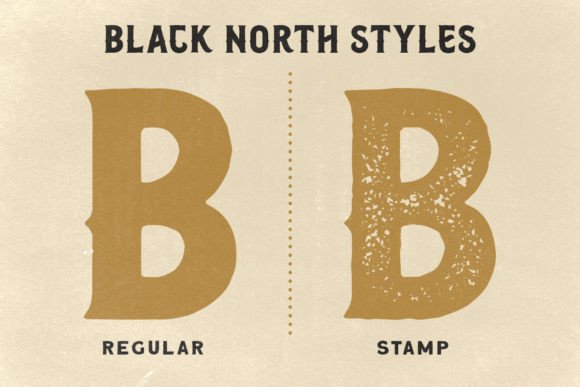 Thumbnail 2 of Black North Font