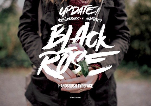 Thumbnail 2 of Black Rose Font