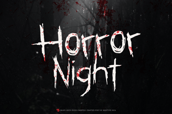 Thumbnail 2 of Black Slice Font