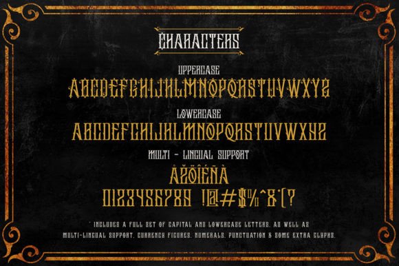 Thumbnail 4 of Black Vision Font