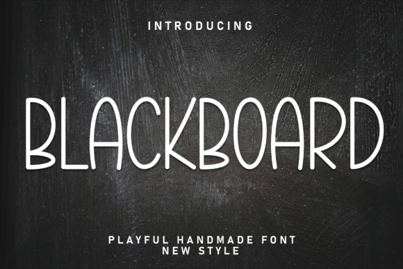 Preview of Blackboard Font