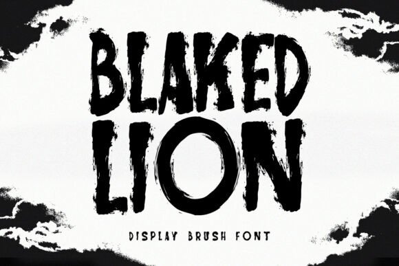 Preview of Blaked Lion Font