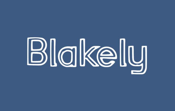 Preview of Blakely Font