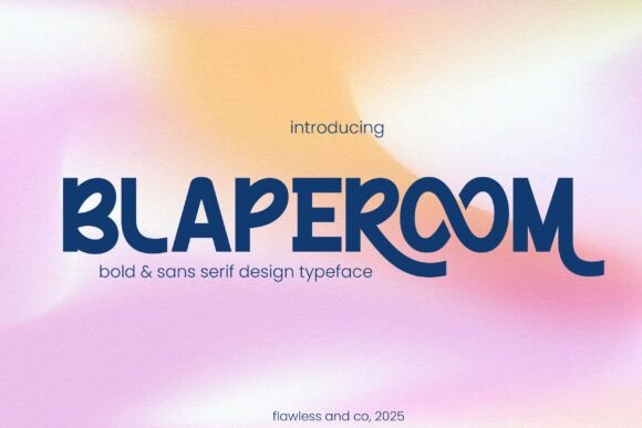 Preview of Blaperoom Font