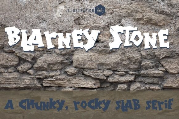 Preview of Blarney Stone Font