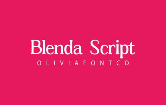 Preview of Blenda Script Font