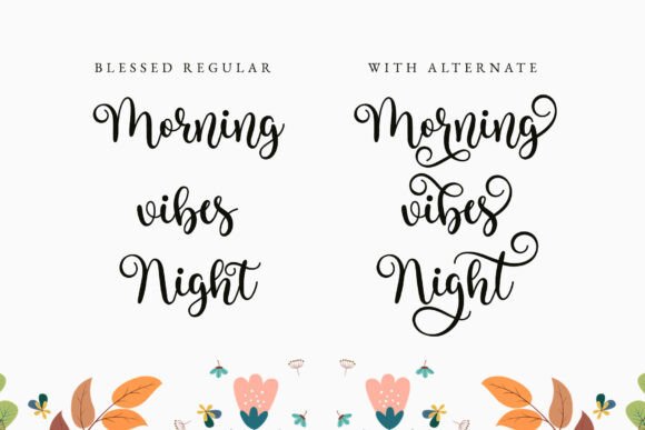 Thumbnail 2 of Blessed Font