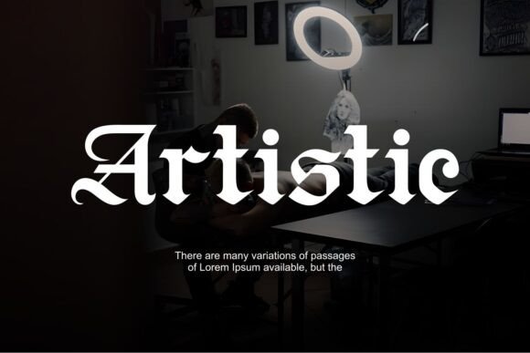 Thumbnail 4 of Blitch Font