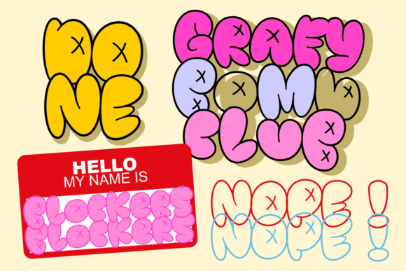 Thumbnail 2 of Blockers Font
