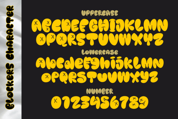 Thumbnail 4 of Blockers Font