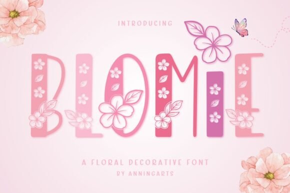 Preview of Blomie Font
