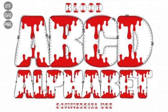 Preview of Blood Font