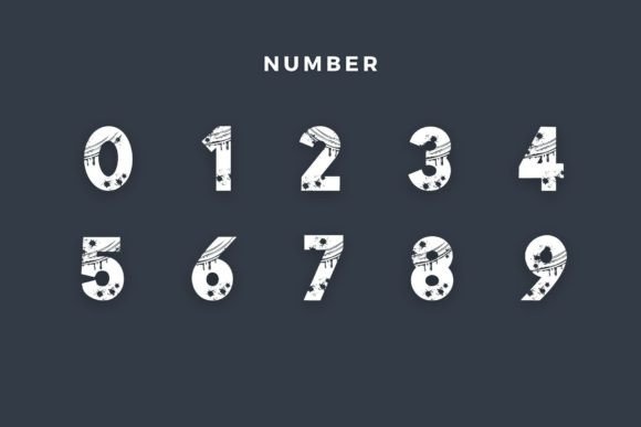 Thumbnail 4 of Blood Spatter Font