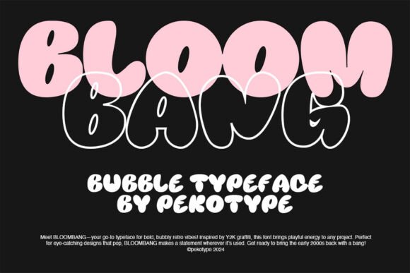 Preview of Bloombang Font