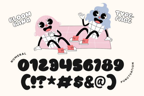 Thumbnail 3 of Bloombang Font