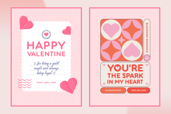 Thumbnail 4 of Blooming Romance Duo Font