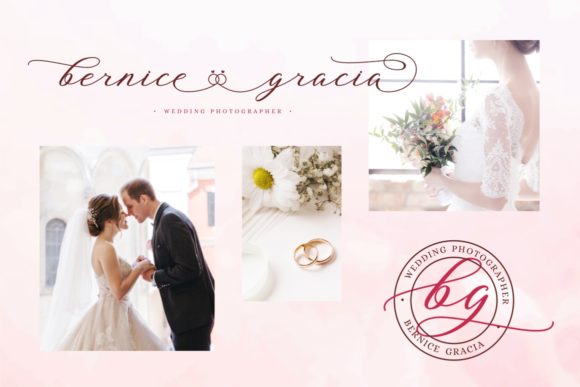 Thumbnail 2 of Blossom Heart Font