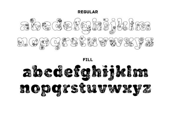 Thumbnail 3 of Blossomtype Font