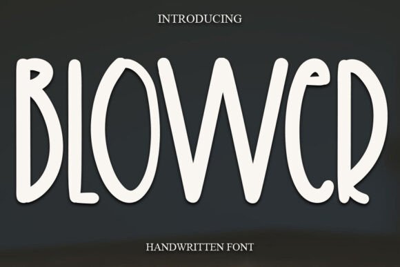 Preview of Blower Font
