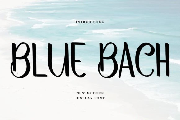 Preview of Blue Beach Font