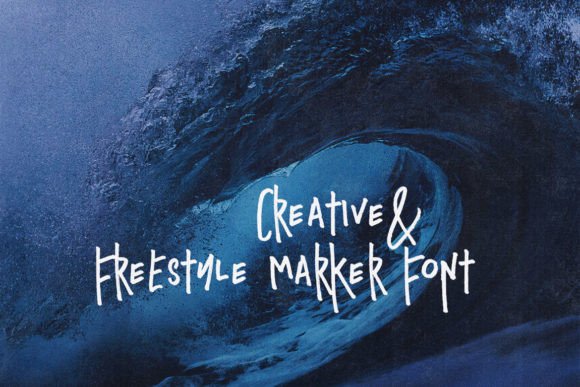 Thumbnail 3 of Blue Dream Font