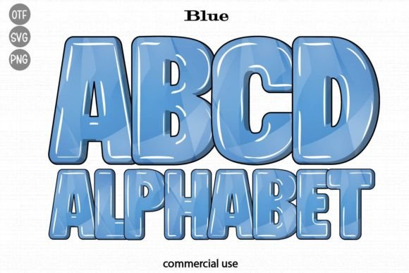 Preview of Blue Font