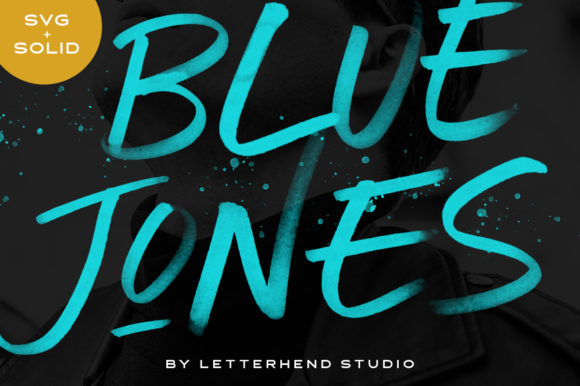 Preview of Blue Jones Font