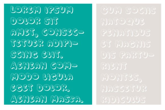 Thumbnail 4 of Blue Melon Font