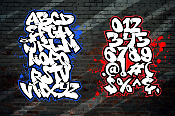 Thumbnail 2 of Blue Monsta Font