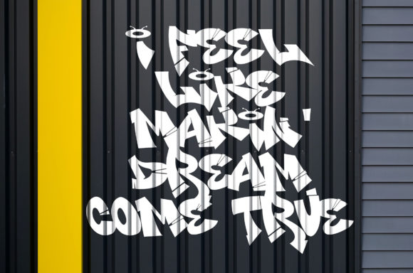 Thumbnail 4 of Blue Monsta Font