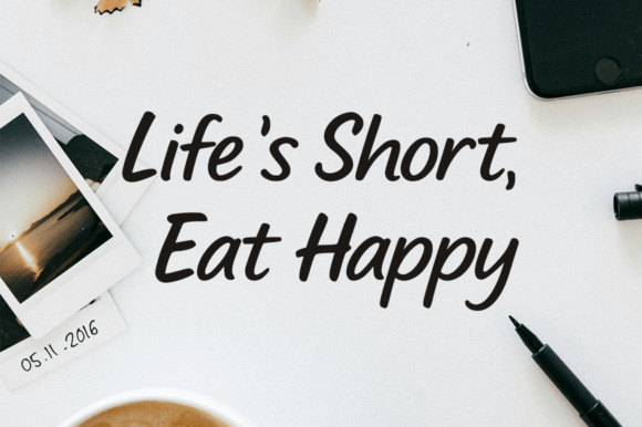 Thumbnail 2 of Blueberry Snack Font