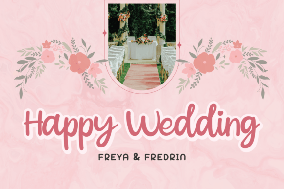 Thumbnail 4 of Blush Kiss Font