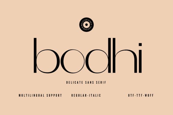 Preview of Bodhi Font