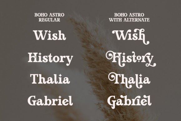 Thumbnail 2 of Boho Astro Font