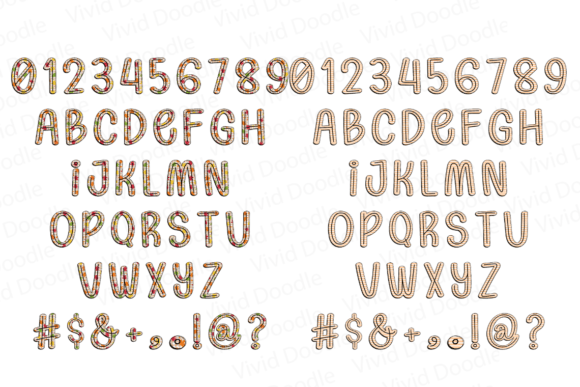 Thumbnail 3 of Boho Autumn Doodle Font