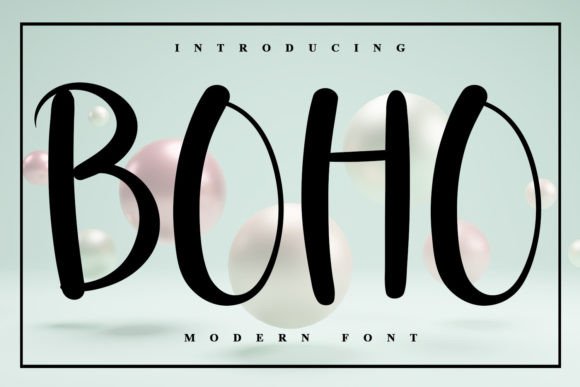 Preview of Boho Font