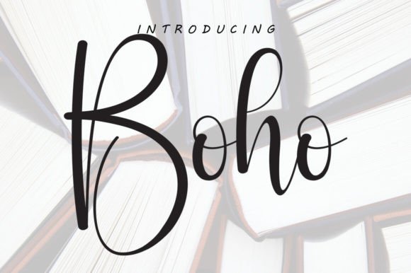 Preview of Boho Font