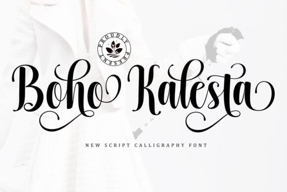 Preview of Boho Kalesta Font