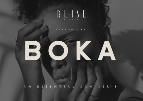 Preview of Boka Font