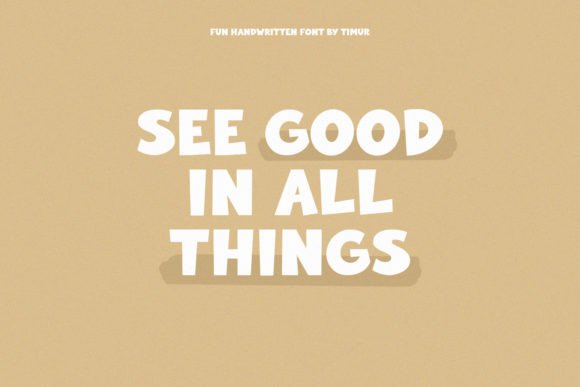 Thumbnail 2 of Bold Marker Font