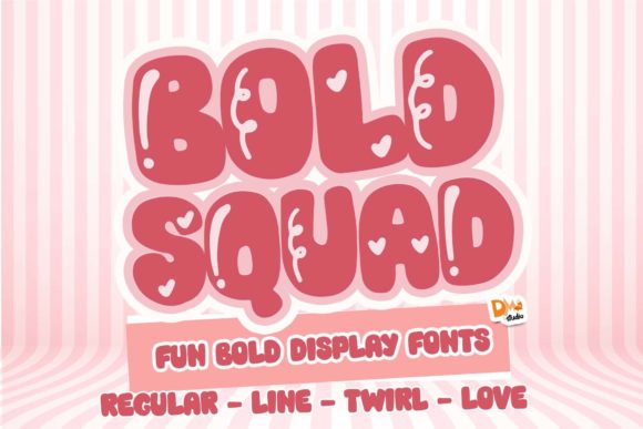 Preview of Bold Squad Font